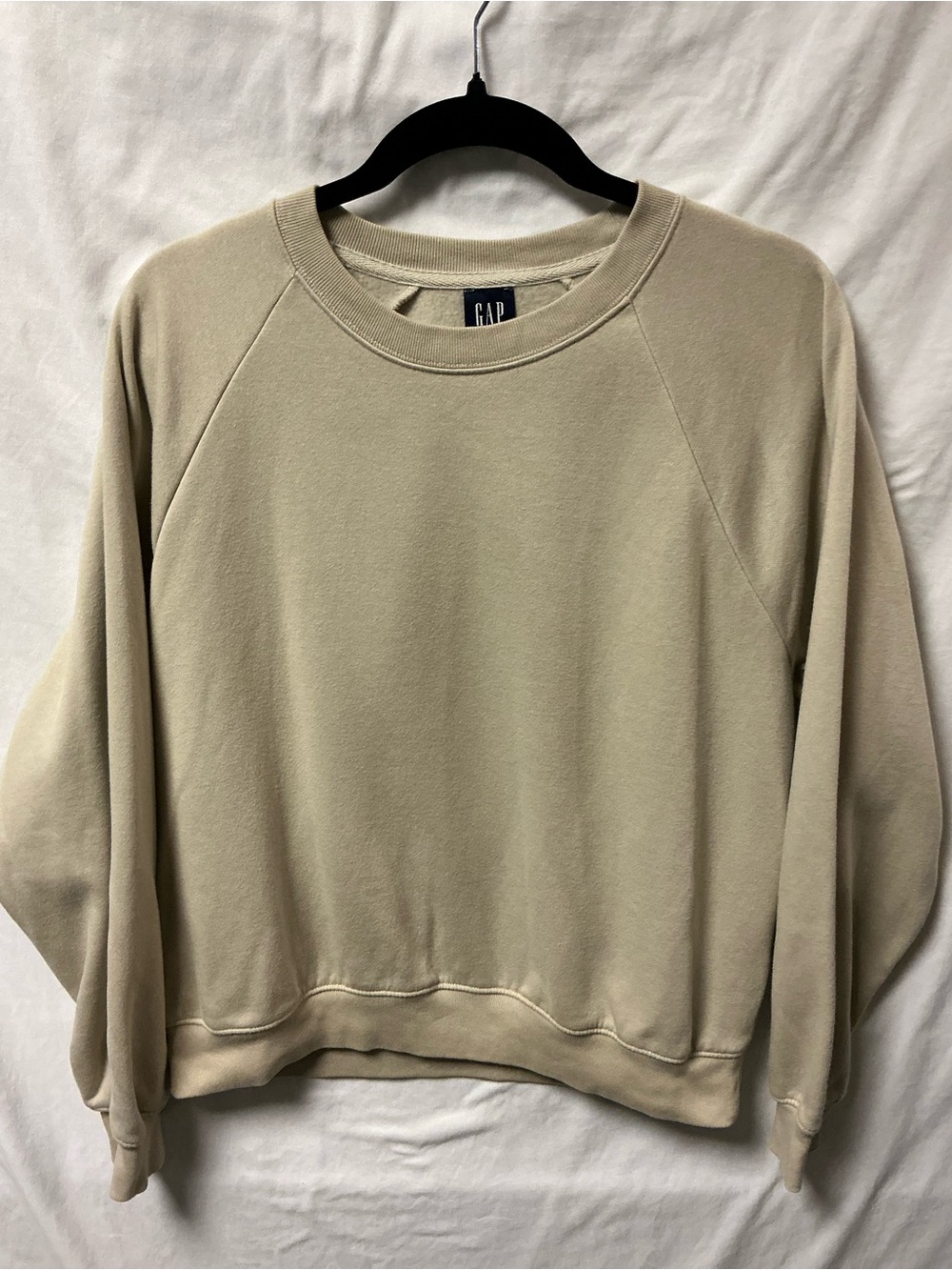 GAP Crewneck Sweatshirt in Light Taupe